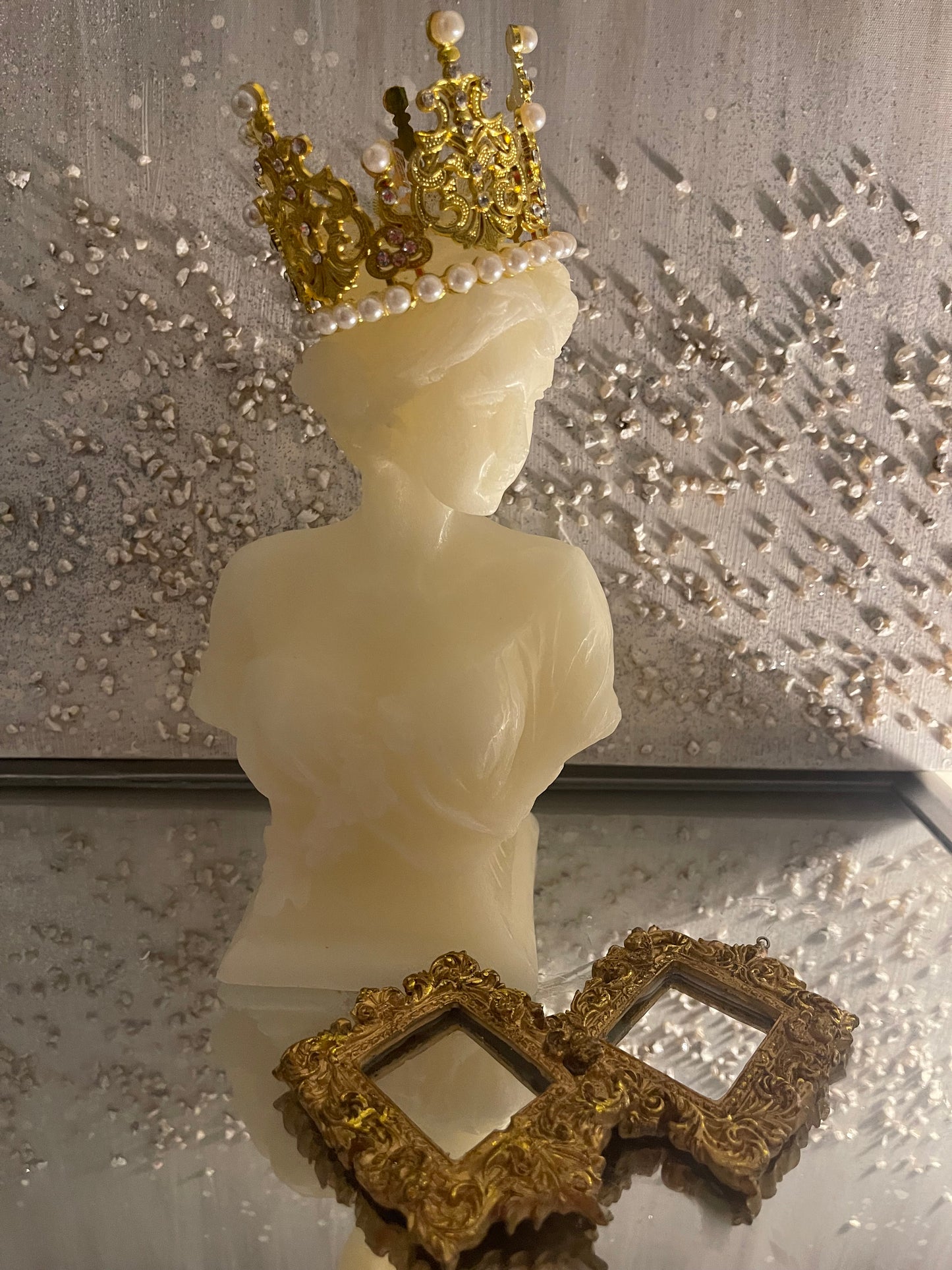 Greek Sculpture Candle